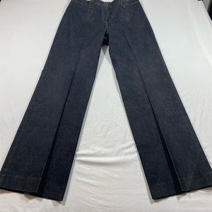 Westbound Wide Leg Highwaisted Jeans 70s Casual Dark wash denim Pants